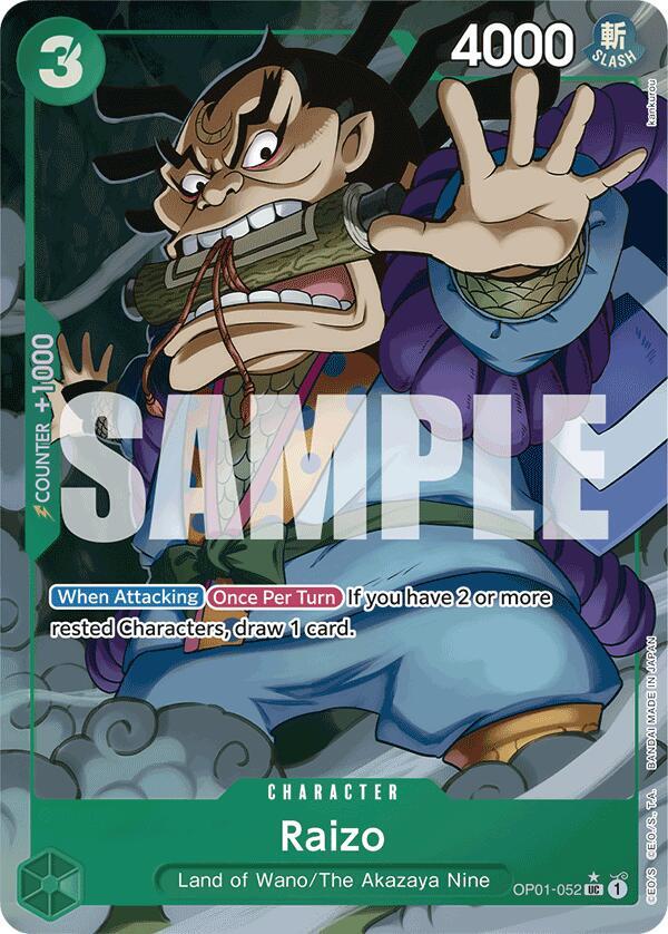Raizo FA OP01-052