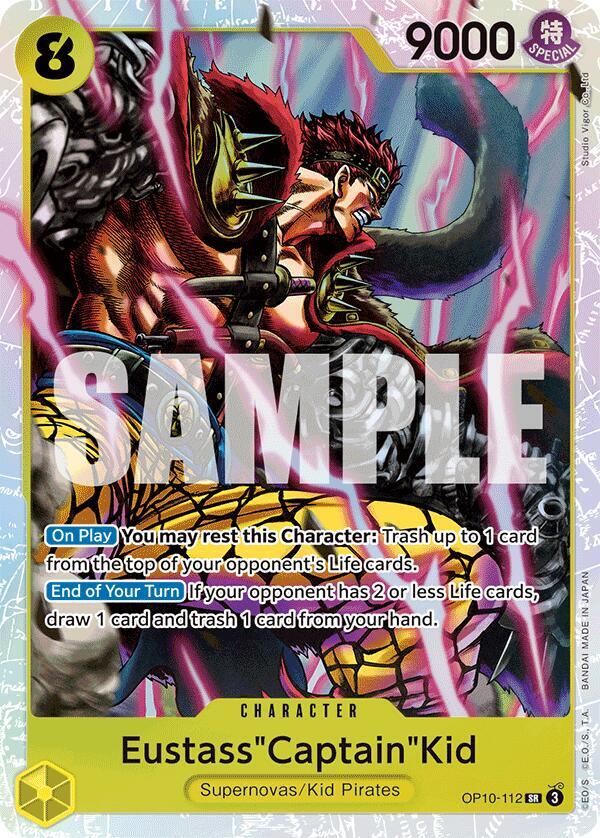 Eustass"Captain"Kid SR OP10-112