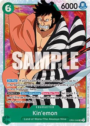 Kin'emon SR OP01-040