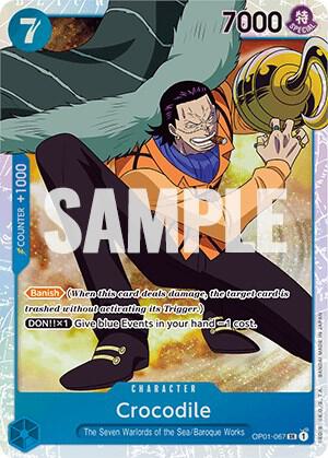 Crocodile SR OP01-067