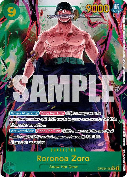 Roronoa Zoro AA OP06-118