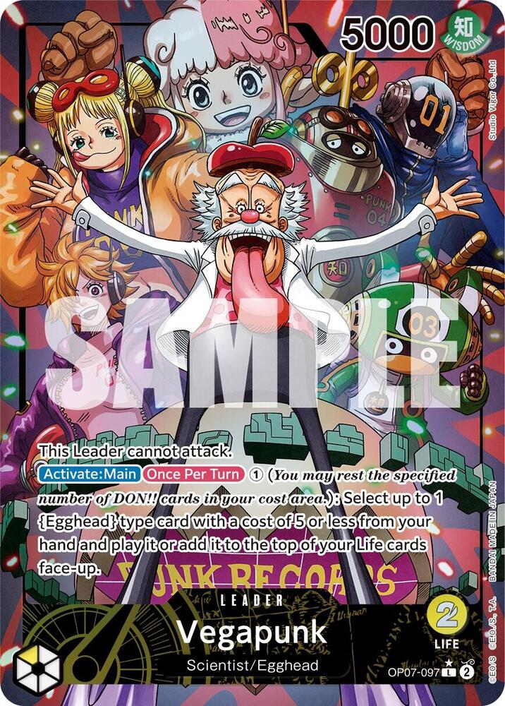 Vegapunk LEADER AA OP07-097