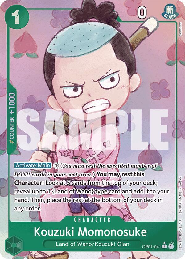 Kouzuki Momonosuke AA OP01-041