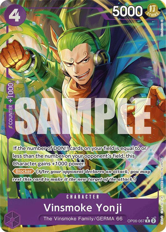 Vinsmoke Yonji AA OP06-067
