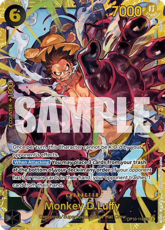 Monkey.D.Luffy sec OP10-118